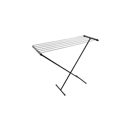 Bo-Camp Drying Rack Compact Steel Scissor Model Black 5.5M Bo-Camp - UK Camping And Leisure