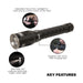 Sealey Aluminium Torch 20W SMD LED Adjustable Focus Rechargeable with USB Port Sealey - UK Camping And Leisure