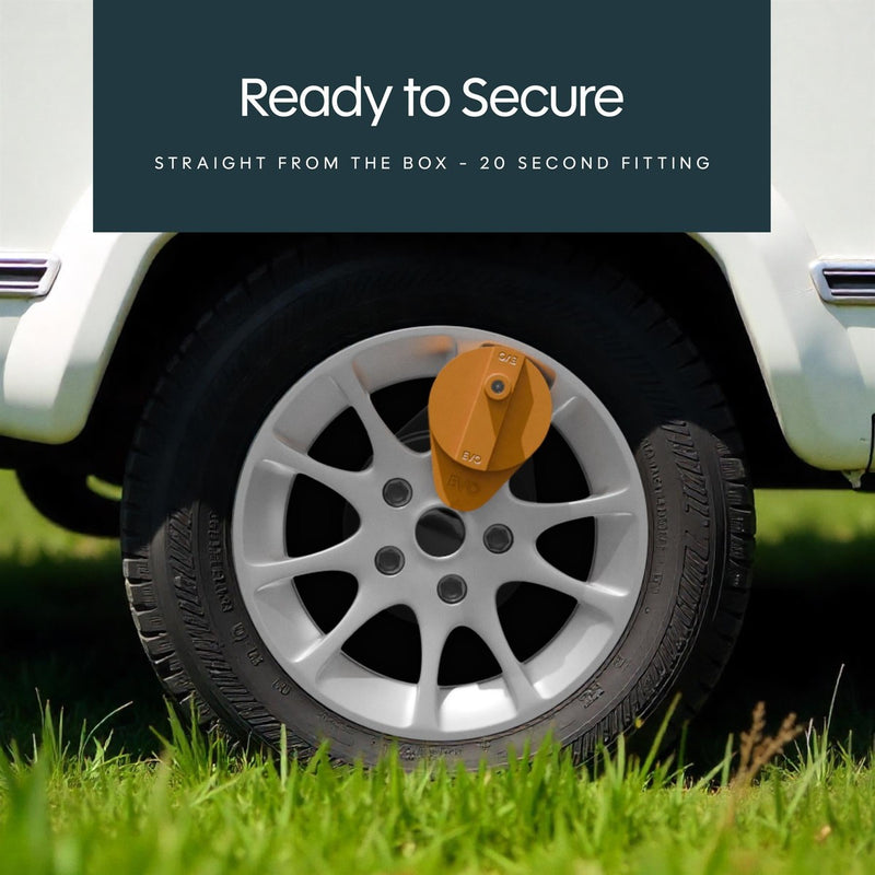 Leisurewize EVO Wheel Lock for Caravans fitted with an AL-KO receiver - View 7