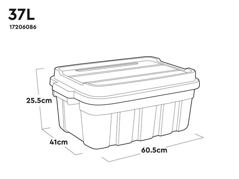 Keter Tuff Tote 37 litre Keter - UK Camping And Leisure