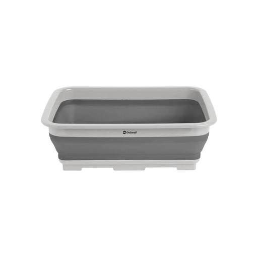 Outwell Collaps Wash Bowl With Drain Plug Grey Mist