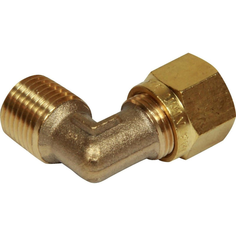 AG Male Stud Elbow Coupling 8mm x 1/4" BSP Taper AG - UK Camping And Leisure