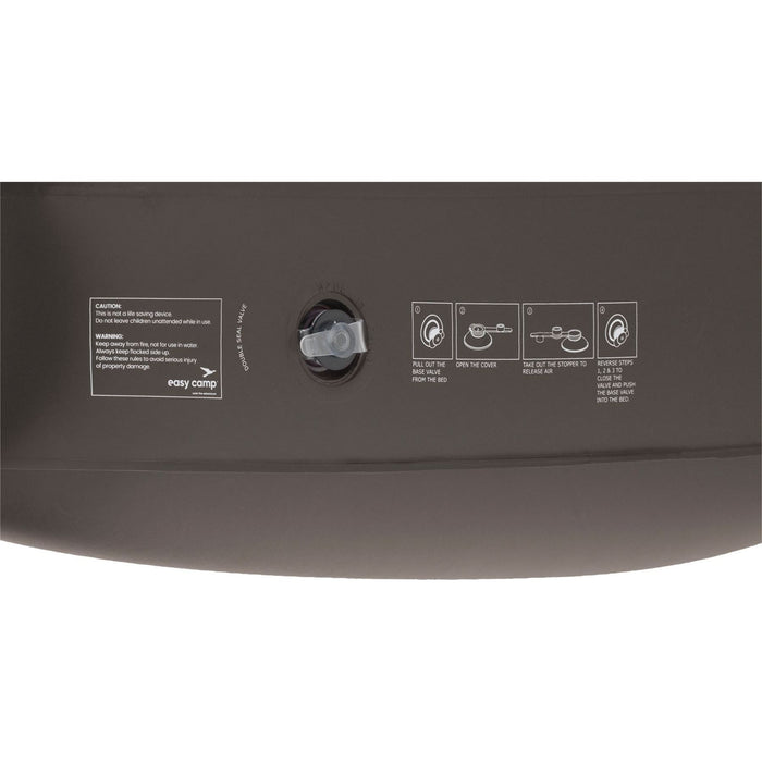Easy Camp Maple Lounger Brown Inflatable Lounger Easy Camp - UK Camping And Leisure