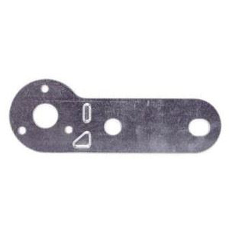 Single Socket Plate (B/10501/2GALV) UK Camping And Leisure - UK Camping And Leisure