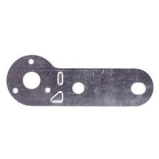 Single Socket Plate (B/10501/2GALV) UK Camping And Leisure - UK Camping And Leisure