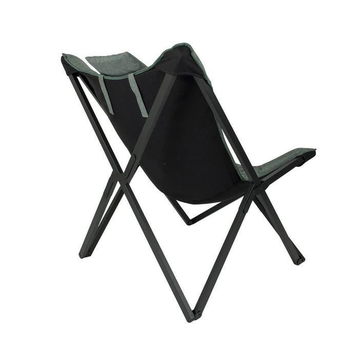 Bo-Camp Industrial Collection Relax Chair Molfat Green Bo-Camp - UK Camping And Leisure