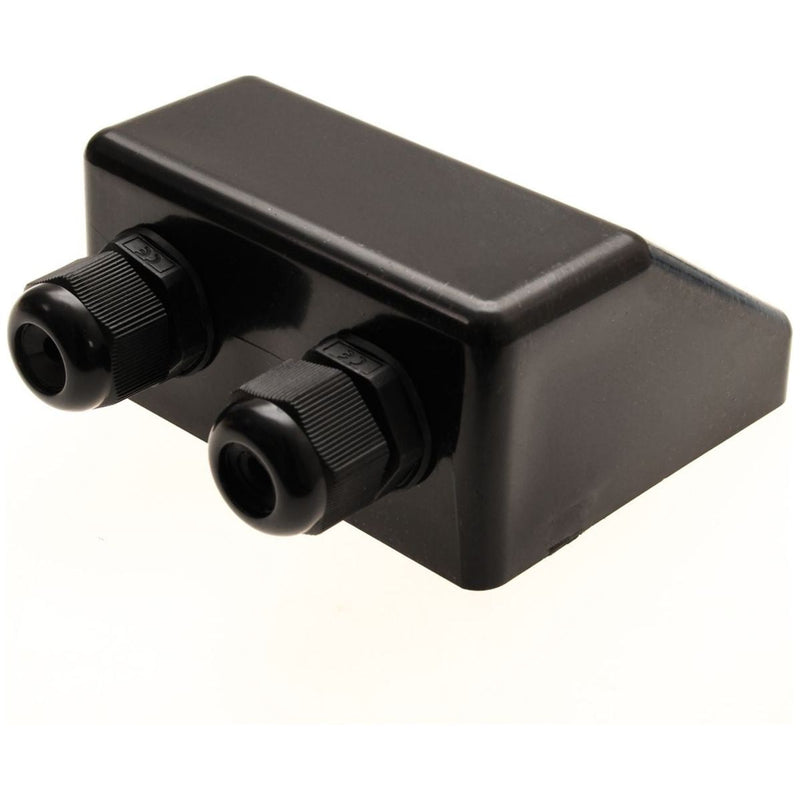 AG Twin Black ABS Cable Entry Gland for Caravans & Motorhomes | Durable and Wea AG - UK Camping And Leisure
