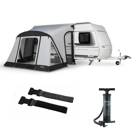 StarCamp Quick N Easy 225 Air Inflatable Caravan Porch Awning | air frame, PU coated, 4000mm, flame retardant