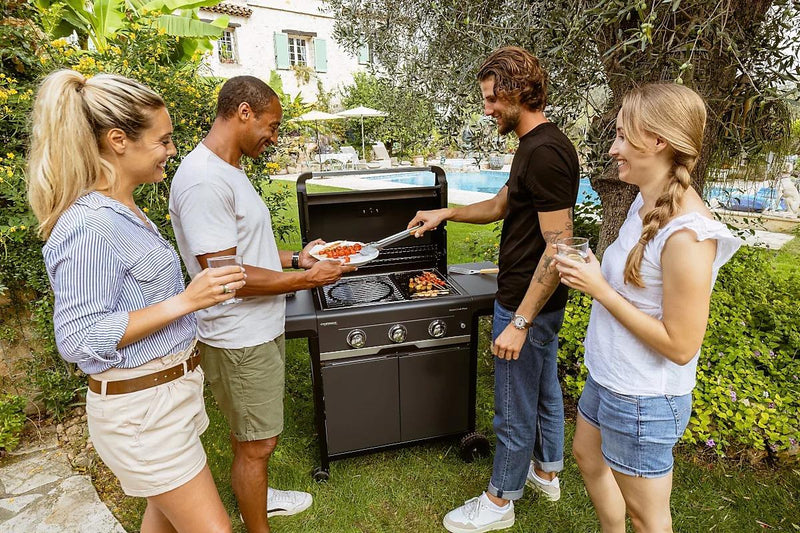 Campingaz 3 Series Select EXS Gas BBQ, 3 Burner + Side Burner Gas Barbecue