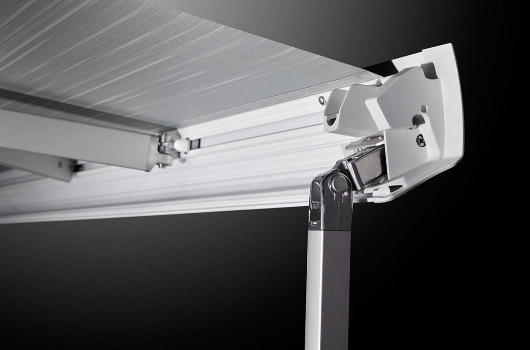 Thule Omnistor 5200 3.05x2.50m Wall Awning Motorised 12V Anthracite with Fabric Finish Mystic Grey