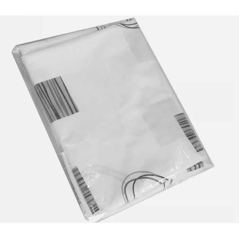 Camptech Curtain Set - New Cayman size 12-14 (Plain White) Camptech - UK Camping And Leisure