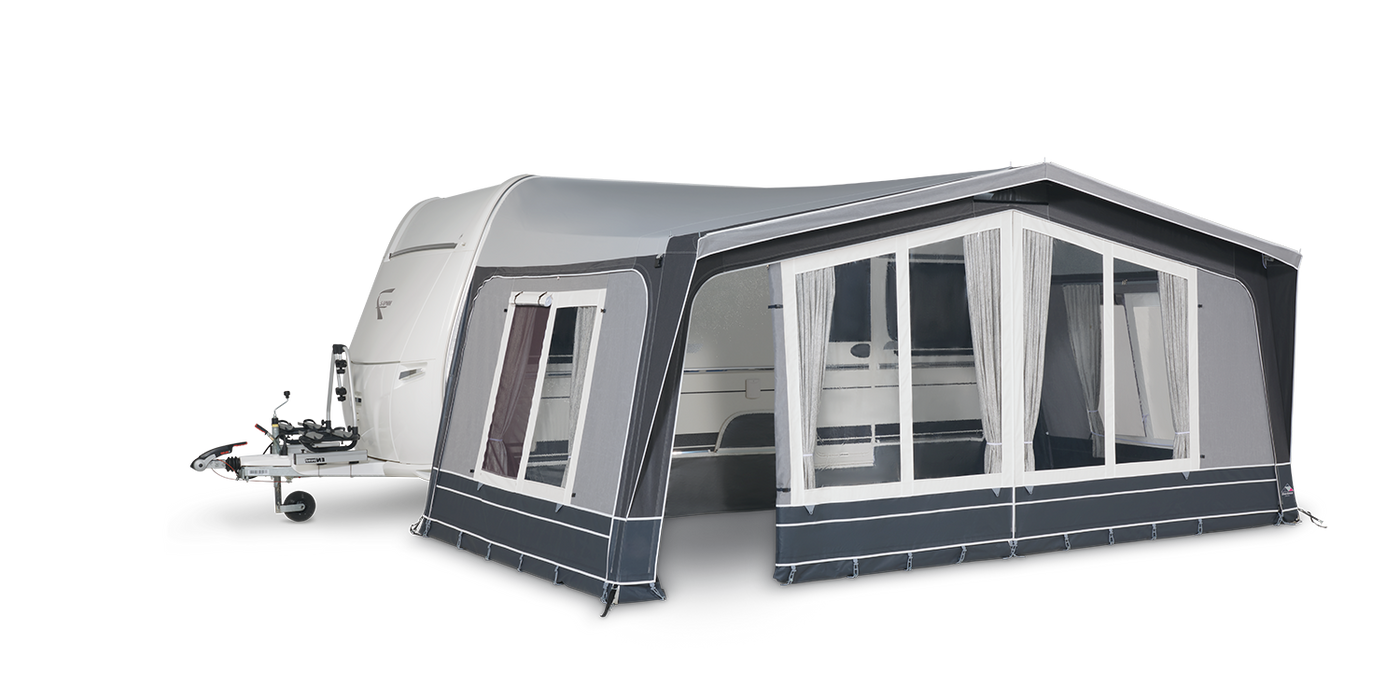 Dorema Diamond 240 Charcoal Full Caravan Awning
