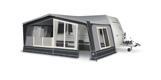 Dorema Diamond XL 270 De Luxe Charcoal Caravan Awning Dorema - UK Camping And Leisure