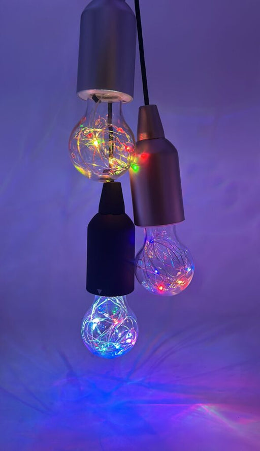 Camptech Set of 4 LED hanging lights Rose Gold - image 2