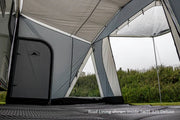 SunnCamp Swift 325 SC Deluxe Caravan Porch Awning Lightweight 2022 Model | poled, waterproof, fire retardant, touring caravan