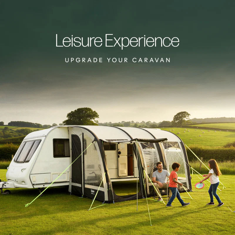 Leisurewize Ontario 390 AIR Caravan Inflatable Air Porch Awning 2026 - LWA15