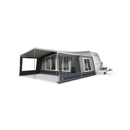 Dorema Locarno Plus Roof Grey Caravan Awning Dorema - UK Camping And Leisure