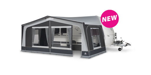 Dorema Monza 240 Charcoal Caravan Awning Dorema - UK Camping And Leisure