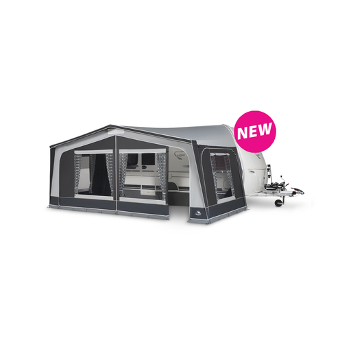 Dorema Monza 240 Charcoal Caravan Awning Dorema - UK Camping And Leisure