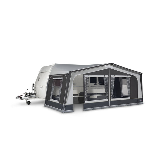 Dorema Monza 240 De Luxe Caravan Full Awning Charcoal | poled frame, lightweight, annex, touring caravan