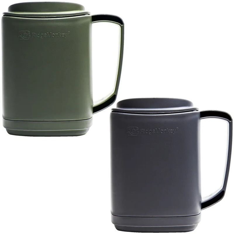 RidgeMonkey ThermoMug Gunmetal Green RidgeMonkey - UK Camping And Leisure