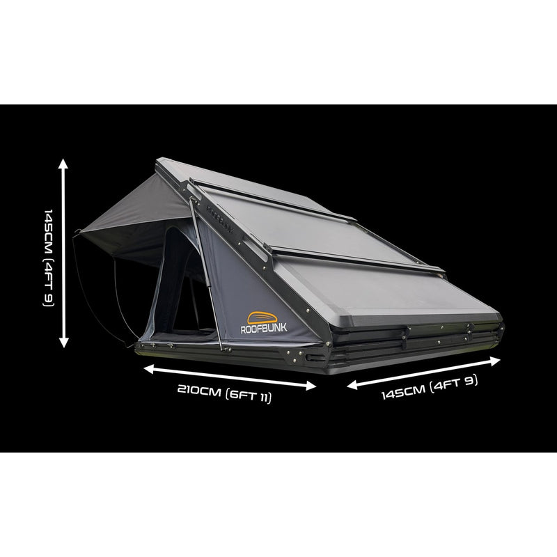 RoofBunk Adventurer Aluminium Clamshell Roof Tent RoofBunk - UK Camping And Leisure