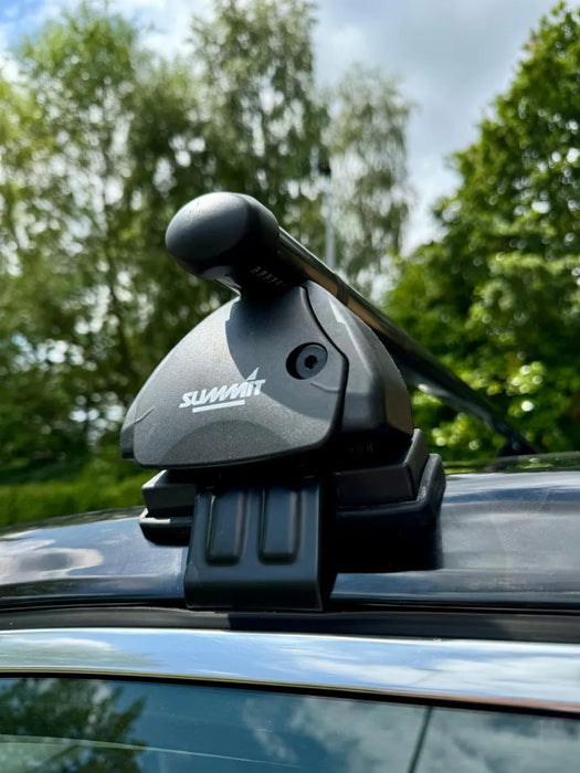 Summit Premium Steel Roof Bars fits Volkswagen Passat B6 2005-2014 Saloon 4-dr with Normal Roof Summit - UK Camping And Leisure