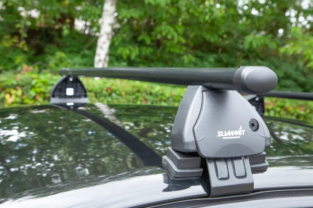 Summit Premium Steel Roof Bars fits Volkswagen Passat B6 2005-2014 Saloon 4-dr with Normal Roof Summit - UK Camping And Leisure