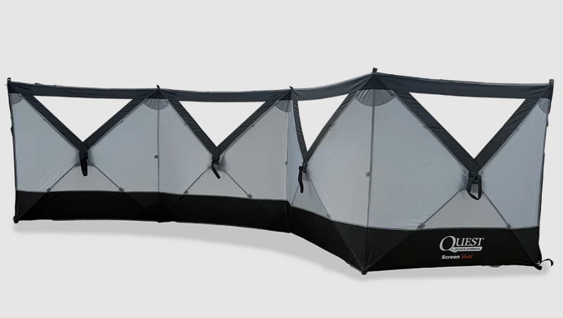 Quest Screen Shield Quad Vision Pop Up Windbreak With Windows
