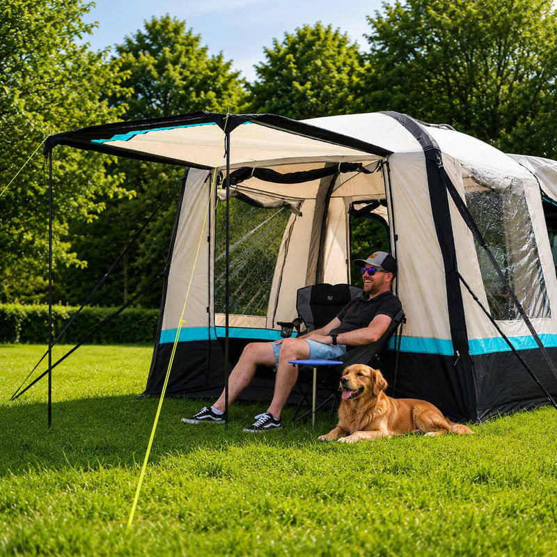 Olrpo Snug Inflatable Tailgate Campervan Awning