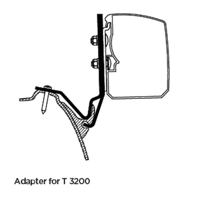 Thule Adapter T 3200 Omnistor Awnings for Westfalia Kepler One/Five/Six Thule - UK Camping And Leisure