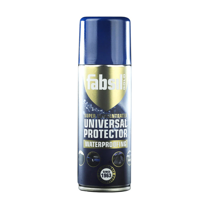 Fabsil Gold Waterproofer 200ml Aerosol Spray On Fabric Waterproofing Fabsil - UK Camping And Leisure