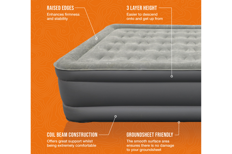 Vango Blissful Double Airbed Dark Grey