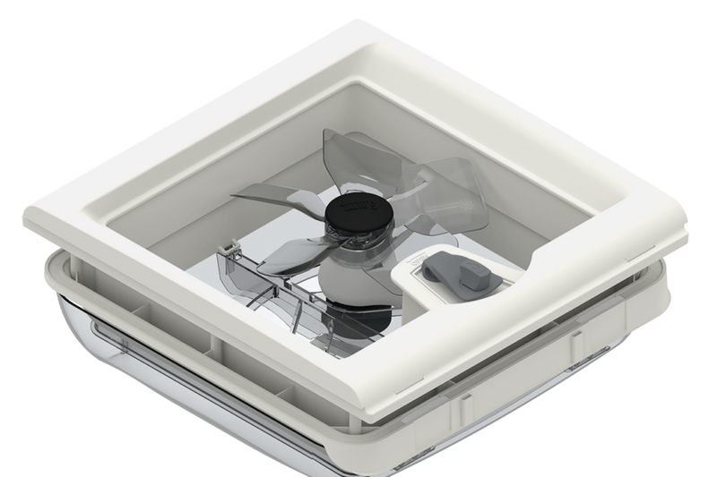 Fiamma Crystal Vent 28 F Rooflight Roof Sky Light Flyscreen Caravan Motorhome 07902-01B