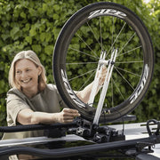 Thule Front Wheel Holder front wheel holder roof bike rack aluminium Roof Bike Rack Thule - UK Camping And Leisure