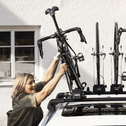 Thule Front Wheel Holder front wheel holder roof bike rack aluminium Roof Bike Rack Thule - UK Camping And Leisure