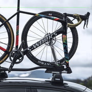 Thule Front Wheel Holder front wheel holder roof bike rack aluminium Roof Bike Rack Thule - UK Camping And Leisure
