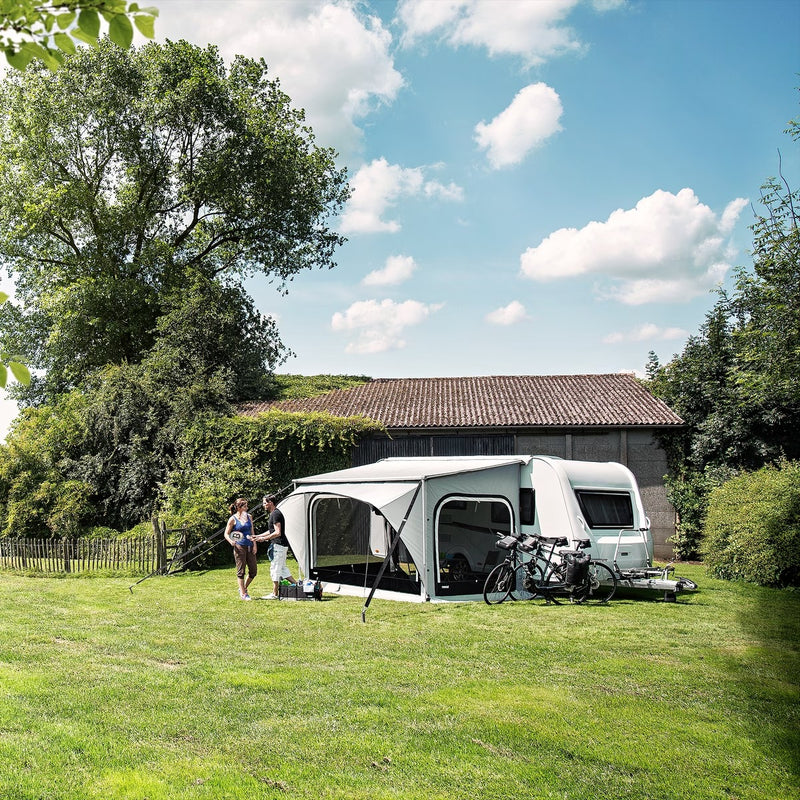 Thule Omnistor 1200 – White Awning Thule - UK Camping And Leisure