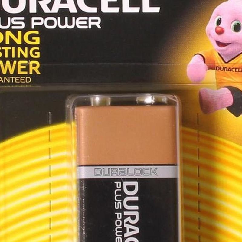 Duracell 9 Volt Battery (x1) for Reliable Power Supply
