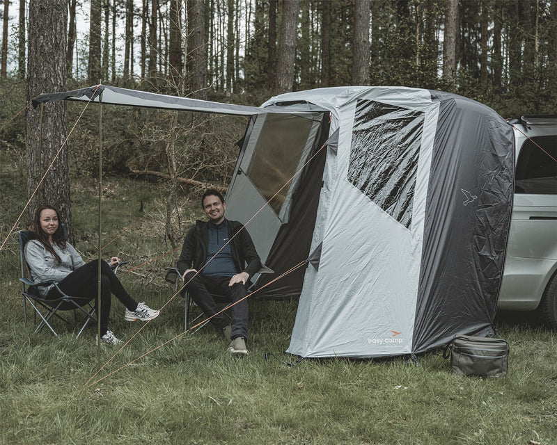 Easy Camp Krossbu Tailgate Awning Grey | VW T5, campervan, VW T6, lightweight