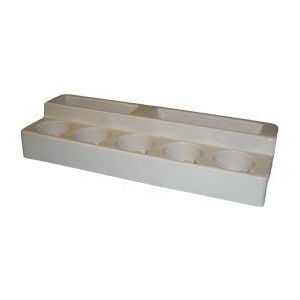 Free Stand Cup Rack Ivory T162 IVORY UK Camping And Leisure - UK Camping And Leisure