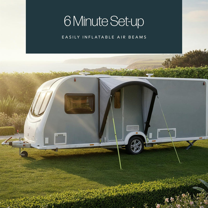 Leisurewize Griffon Inflatable Caravan Door Canopy Porch - View 4