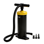 Leisurewize Dual Action Balloon & Hand Pump Fast Inflation with 3 Nozzles