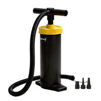 Leisurewize Dual Action Balloon & Hand Pump Fast Inflation with 3 Nozzles