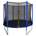 Dellonda 8ft Heavy-Duty Outdoor Trampoline with Safety Enclosure Net Dellonda - UK Camping And Leisure