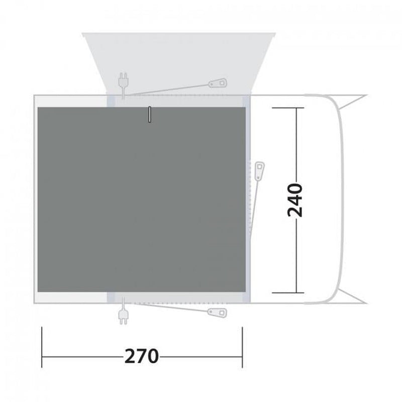 Outwell Talladega Air Cozy Carpet - View 4