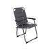 Bo-Camp Chair Copa Rio Air M Padded Aluminium Grey Bo-Camp - UK Camping And Leisure