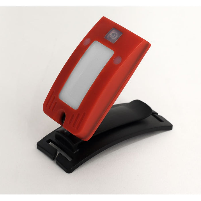 2W COB LED Rechargeable Head Torch Auto Sensor Cycling Front Rear Light Red Sealey - UK Camping And Leisure