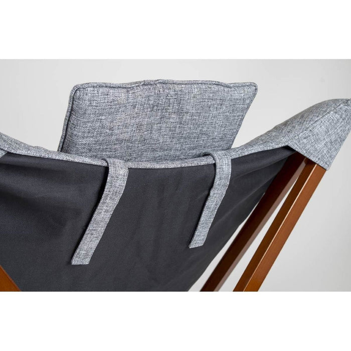 Bo-Camp Urban Collection Relax Chair Bloomsbury L Grey Bo-Camp - UK Camping And Leisure