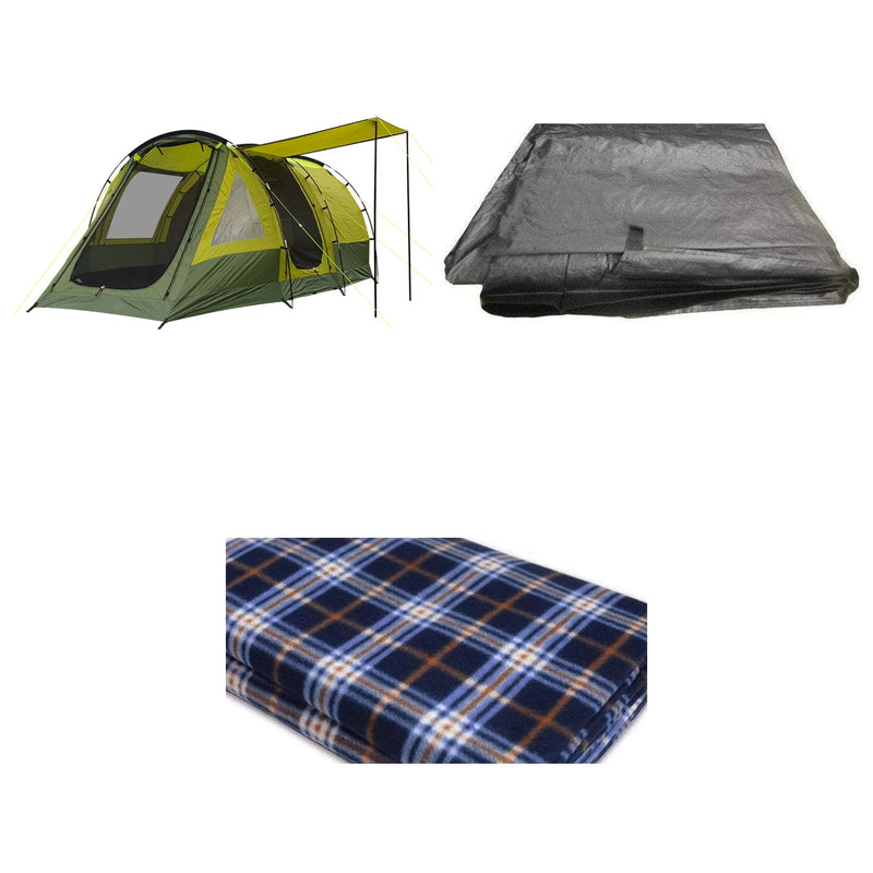 Olpro Abberley XL - 4 Person Tent (Ripstop) - OL152 + Abberley XL Bundle - OL152